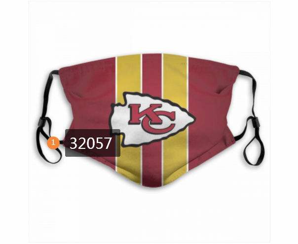 NFL 2020 Kansas City Chiefs 113 Dust mask with filter